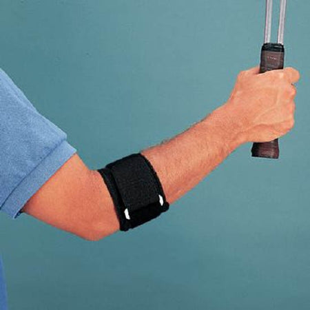 Patterson Medical Supply Elbow Band Large Hook and Loop Closure Tennis Left or Right Elbow 10 to 11 Inch Circumference - 784007
