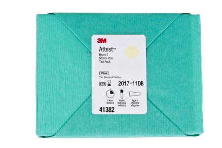 3M Attest Rapid 5 Steam-Plus Sterilization Biological Indicator Pack Steam 2 Inch - 41382