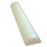CanDo - Half-Round Therapy Foam Roller White Polyethylene Foam 6 X 36 Inch - 30-2110