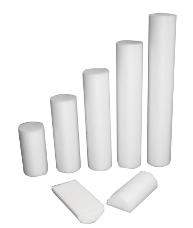 Fabrication Enterprises CanDo Half-Round Therapy Foam Roller Foam 6 OD X 12 D Inch - 30-2111