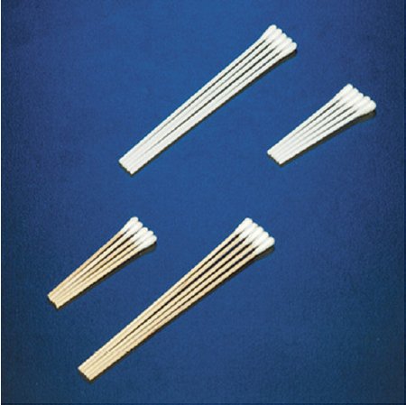 DeRoyal - Swabstick Cotton Tip Plastic Shaft 3 Inch Sterile 50 per Pack - 30-355