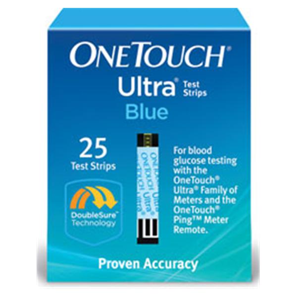 Lifescan Onetouch Ultra Blood Glucose Test Strip 25 Count 25/Bx - 20994