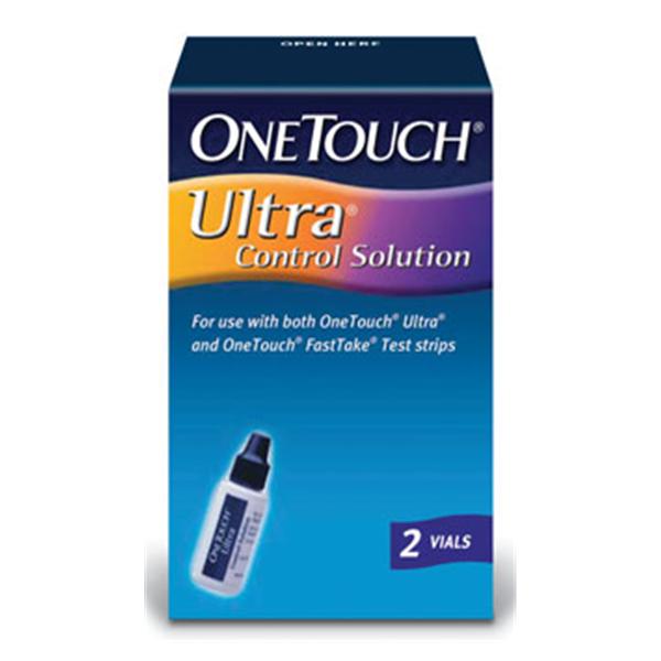 Lifescan Onetouch Ultra Blood Glucose Bi-Level Control 2Vl/Bx, 6 Ea/Ca - 10458