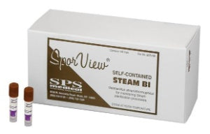 SPS Medical Supply SporView Sterilization Biological Indicator Vial Steam - SCS-025
