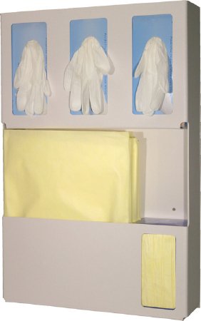 Bowman Manufacturing Bowman Hygiene Dispensing Station BOWMAN Quartz Beige ABS Plastic Manual Wall Mount - LD-007-DSDM
