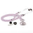 American Diagnostic Corp Adscope Sprague Stethoscope Lavender 2-Tube 22 Inch Tube Double Sided Chestpiece - 641LV