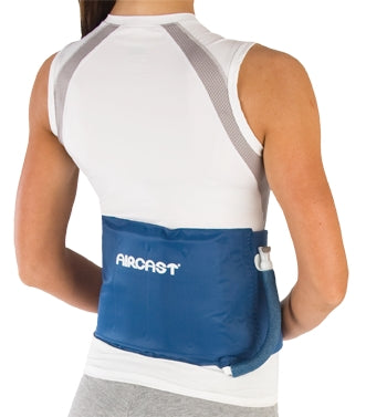 AirCast Cryo/Cuff - Cold Therapy Wrap Back / Hip / Rib One Size Fits Most Up to 45 Inch Circumference Nylon / Vinyl Reusable - 14A01