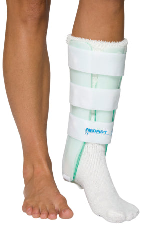 DJO Aircast Leg Splint Small Hook and Loop Closure 13 Inch Length Left Leg - 03CL