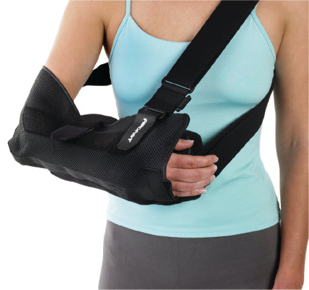 AirCast - Arm Immobilizer with Abduction Pillow Aircast Medium Mesh Fabric Back Strap / Shoulder Strap / Underarm Strap - Djo - 06GMA