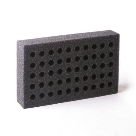 Bio Plas - Test Tube Rack 50 Place 15 to 16 mm Tube Size Gray - 0011