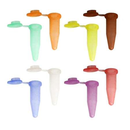 G-Tube - Microcentrifuge Tube Conical Bottom Plain 600 µL Without Color Coding Dual Position Snap Cap Polypropylene Tube - 4049