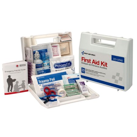 First Aid Only - First Aid Kit 25 Person Plastic Case - 223-U/FAO