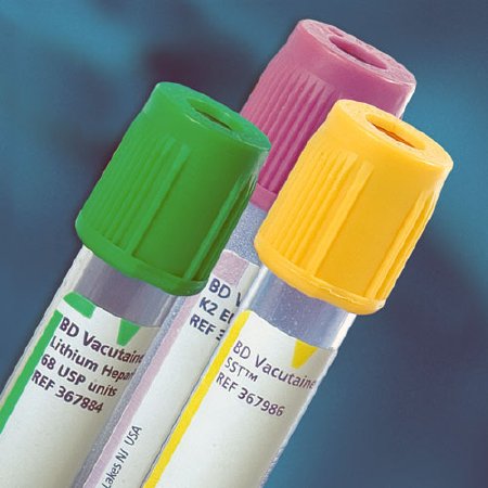 BD Vacutainer Plus - Venous Blood Collection Tube Glucose Determination Sodium Fluoride / Potassium Oxalate Additive 13 X 75 mm 4 mL Gray Conventional Closure Plastic Tube - 02683135