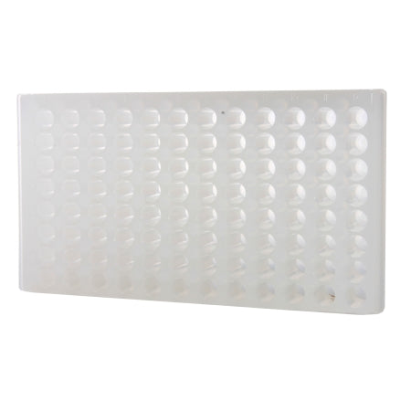Bio Plas - Microcentrifuge Tube Rack 96 Place 0.5 mL Tube Size / Reverse Side 1.5 to 2.0 mL Tube Size Natural - 0090