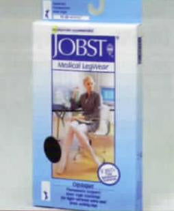 JOBST Opaque - Compression Stocking Thigh High Small Natural Closed Toe - 115508