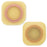 Pouchkins SoftFlex - Ostomy Barrier Precut 1-3/4 Inch Floating Flange Green Code System 1-1/4 Inch Opening - 3761