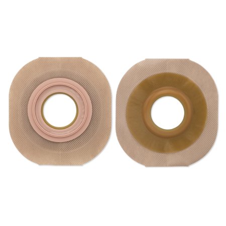 Flextend - Ostomy Barrier FlexTend Precut, Extended Wear Adhesive Tape 44 mm Flange Green Code System 3/4 Inch Opening - 14902