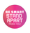 BeSafe Messaging Food Service Floor Decals - Pink Dots, 12" x 12", Pack of 6