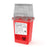 Henry Schein Container Sharps 1.5Qt Polypropylene Red/Clear Each, 36 Ea/Ca - 0310-150T-HS