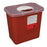 Henry Schein Container Sharps 2Gal Polypropylene Red/Clear Each, 20 Ea/Ca - 0320-150R-HS