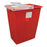 Henry Schein Container Sharps 8Gal Polypropylene Red/Clear Ea, 10 Ea/Ca - 0380-150R-HS
