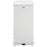 Lagasse Defenders Medical Waste Receptacle 24 Gallon Square White Steel Step On - RCPST24EPLWH