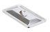 Miltex Dome Catheter Cover 8-21/32 L X 3-5/16 W X 19/32 H Inch, Stainless Steel, Lid, Narrow - 3-942