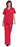 Landau Uniforms Scrub Pants Small True Red / Ohio State Logo Unisex - C335OSUTS