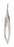 Miltex Miltex Tenotomy Scissors Westcott 5-1/4 Inch Length OR Grade Stainless Steel (German) NonSterile Wide Thumb Handle Angled Right Blade Blunt/Blunt - 18-1487