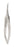 Miltex - Tenotomy Scissors Westcott 5-1/4 Inch Length OR Grade German Stainless Steel NonSterile Wide Thumb Handle Angled Right Blade Blunt Tip / Blunt Tip - 18-1487