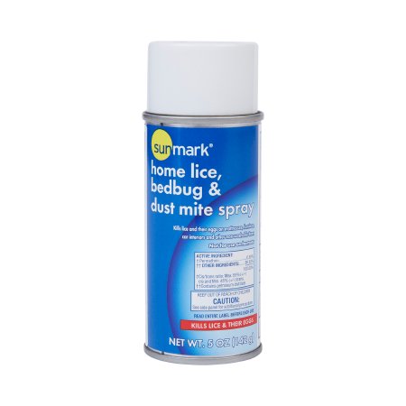 sunmark - Lice Treatment for Durable Goods Aerosol Spray Liquid 5 oz. Can Scented NonSterile - 49348023787