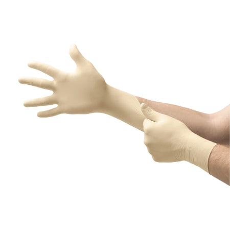 COMFORTGrip - Exam Glove X-Small NonSterile Latex Standard Cuff Length Fully Textured Natural Not Chemo Approved - CFG-900-XS