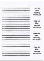 Ident-A-Band - Insert Card - 6648-00-PDO