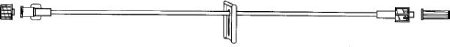 Vygon - Extension Set 36 Inch Tubing Without Ports 1.3 mL Priming Volume DEHP-Free - AMS-437