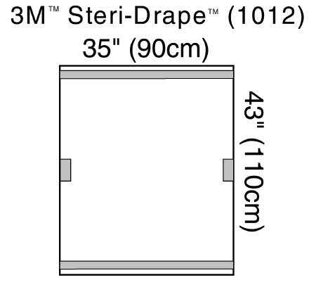 3M Steri-Drape - Fluoroscope Cover 35 X 43 Inch Fluoroscopes - 1012