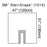 3M Steri-Drape - Orthopedic Drape U-Drape 47 W X 51 L Inch Sterile - 1015