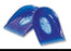 AliMed - Heel Cup Small Viscoelastic Polymer Blue Male 5 to 6 / Female 4-1/2 to 8 - 6425/NA/SM