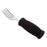 Deluxe - Fork Built Up Handle Black Stainless Steel - 102001