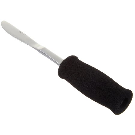 Deluxe - Knife Built Up Handle Black Stainless Steel - 102004
