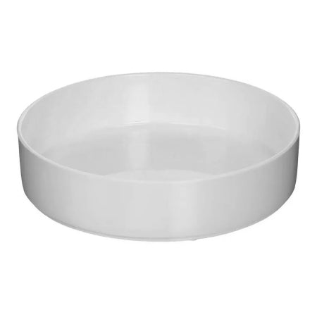 Sammons Preston - High-Side Dish White Reusable Melamine 7-1/4 Inch Diameter - 1430