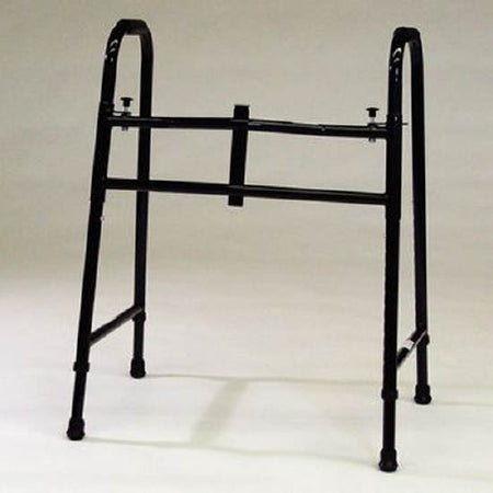 Patterson Medical Supply TFI Bariatric Dual Release Folding Walker Adjustable Height Aluminum Frame 600 lbs. Weight Capacity 30 to 40 Inch Height - 1774