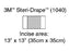 3M Steri-Drape - Surgical Drape Medium Incise Drape 13 W X 13 L Inch Sterile - 1040