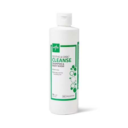 Soothe & Cool - Shampoo and Body Wash 16 oz. Flip Top Bottle Fresh Scent - Medline - MSC095340