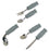 Patterson Medical Supply Deluxe Teaspoon Built-up Handle Black Stainless Steel - 102002