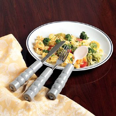 Patterson Medical Supply Soup Spoon Weighted White - 1087