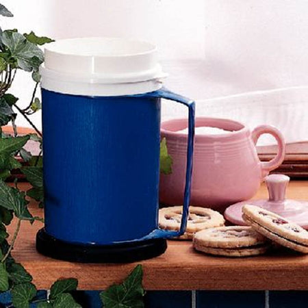 Patterson Medical Supply Drinking Mug 12 oz. Blue Plastic Reusable - 1137