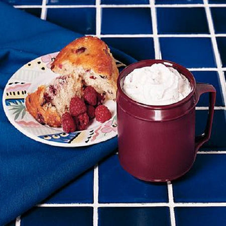 Patterson Medical Supply Drinking Mug 8 oz. Purple Plastic Reusable - 1121