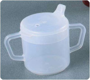 Patterson Medical Supply Independence Drinking Cup 8 oz. Clear Plastic Reusable - 145325
