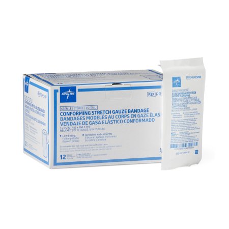 Supra Foam - Conforming Bandage Polyester / Rayon 1-Ply 3 X 75 Inch Roll Shape Sterile - Medline - PRM25497