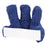 Rolyan - Finger Cushion Regular Elastic Strap Left or Right Hand Blue - 1494